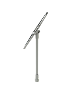 CLE DE BARRAGE ARTICULEE AVEC CARRES DE 30X30 ET 15X15 + CROCHET - MODELSTANDARD - ALUMINIUM