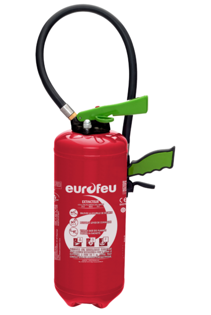 Extincteur 9L Eau Additif PA Bioversal ERF Equipe EUROFEU