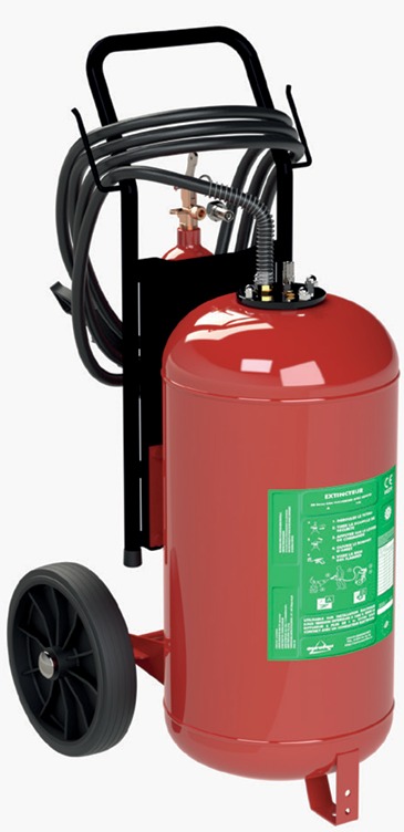 Extincteur 50L CYL Eau Additif PA Bioversal ERF Equipe EUROFEU