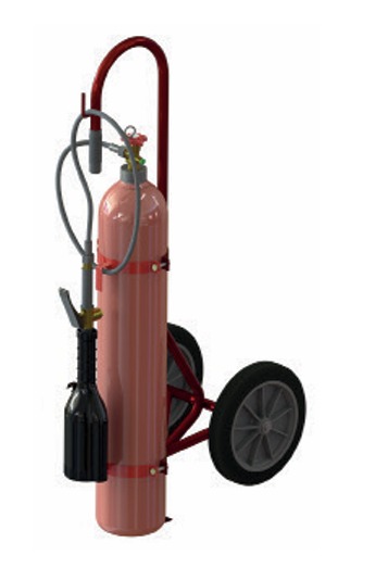 Extincteur 10kg CO2 PP Sur Roues Pn EUROFEU