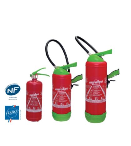 Extincteur 6L Eau Additif PA Bioversal ERF Equipe EUROFEU