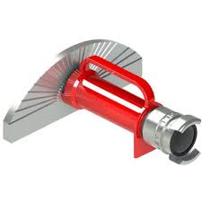 ECRAN RIDEAU D'EAU 500 L/MIN ROUGE ENTREE DSP DN65 SANS VERROU - ALUGRAVE : POK 500 LPM WATER WALL NOZZLE FLOW RATE 500 LPM @ 6 BAR MADE IN France